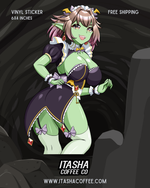 Load image into Gallery viewer, Podgekinn Collab Sticker