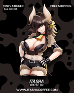 Load image into Gallery viewer, MochaLatte S'mores Collab Sticker