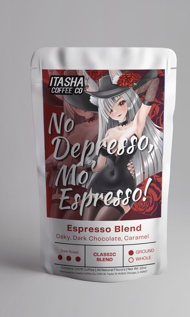 Itasha Coffee | No Depresso More Espresso - Espresso Blend - Anime