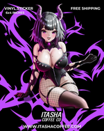 Load image into Gallery viewer, Succubus Ube Sticker