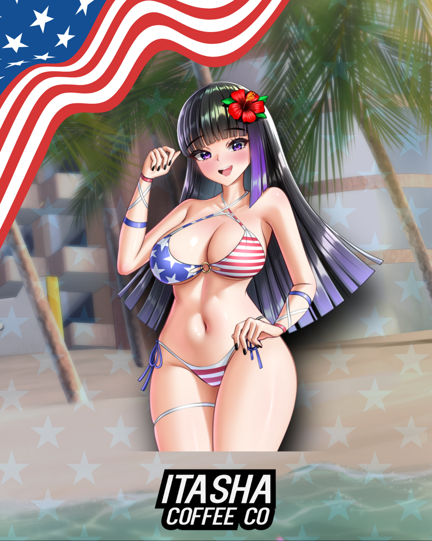 Mokka-Chan July Special Edition Collab Sticker! (Copy)
