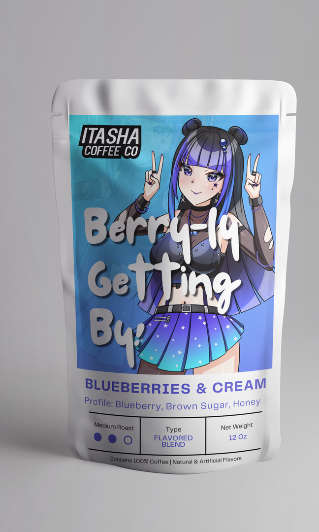 Berry-ly Getting By! - Blueberries and Cream