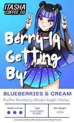 Load image into Gallery viewer, Berry-ly Getting By! - Blueberries and Cream
