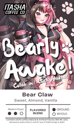 Load image into Gallery viewer, Bearly Awake! - Bear Claw - Collab with LuckyAkuma
