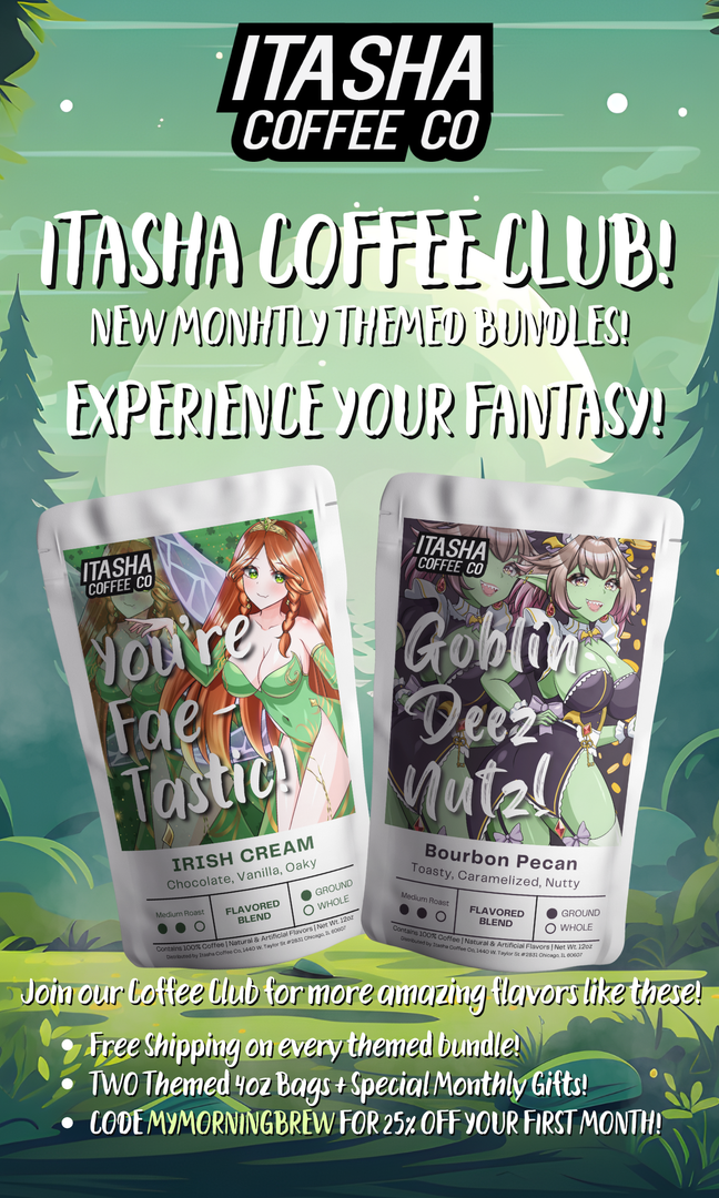 Itasha Coffee Club – Discover a New Flavor Every Month!