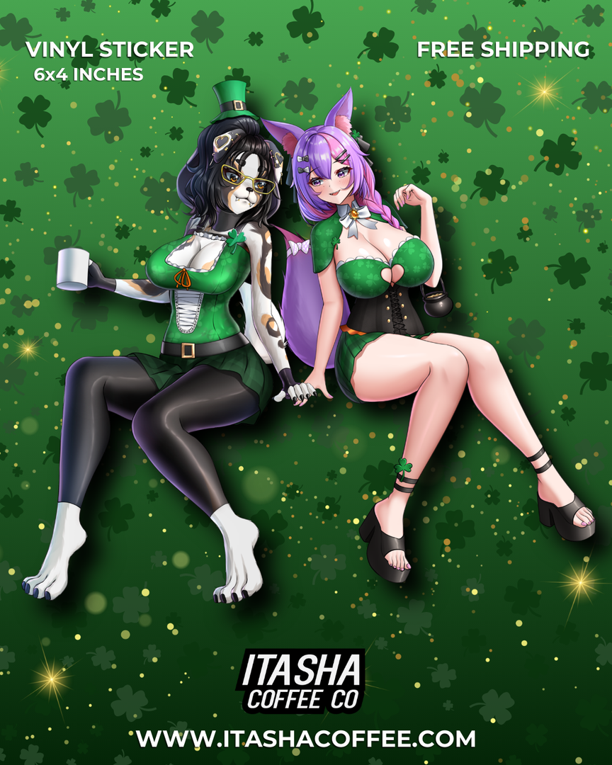 Dynamic Dublin Duo Sticker!