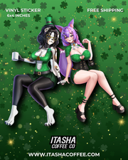 Dynamic Dublin Duo Sticker!